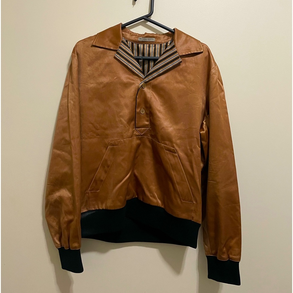 Bottega Veneta Button Up Nylon Shirt